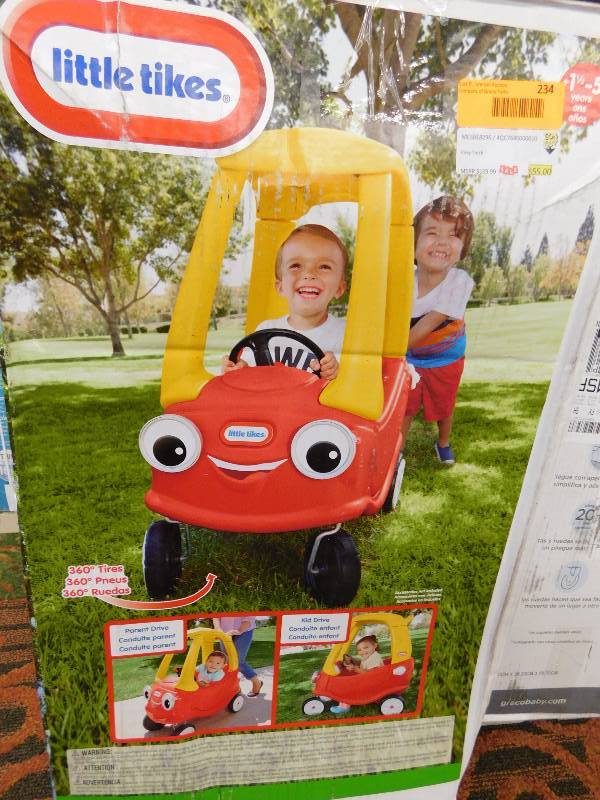 lot 234 image: LITTLE TIKES COZY TRUCK, MSRP $109.99