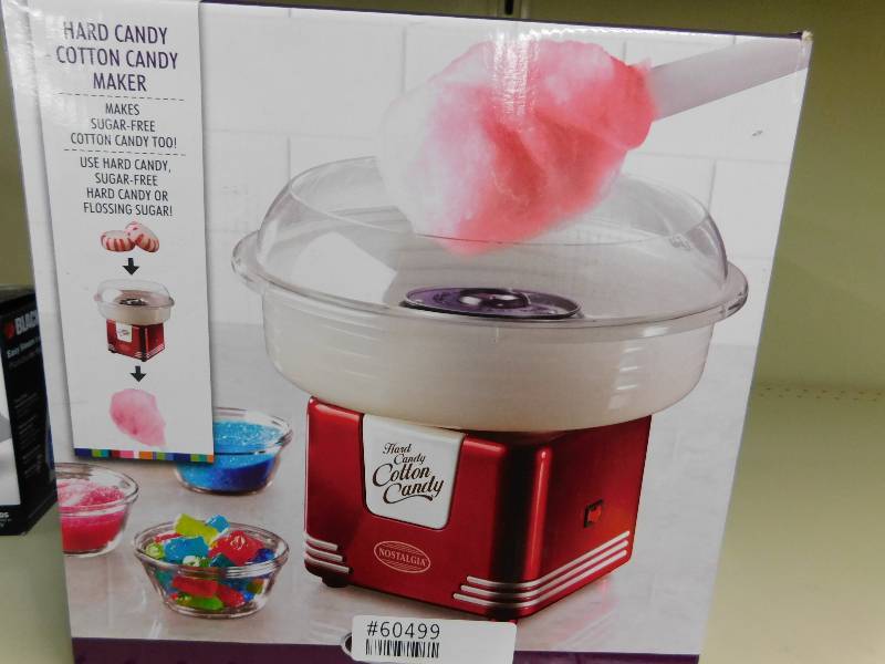 lot 247 image: Nost Retro Cotton Candy Maker Red, MSRP $49.99
