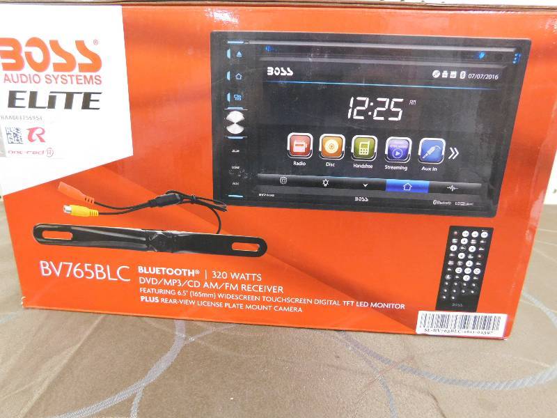 lot 277 image: Boss Elite 320-Watt DVD 6.2, MSRP $179.99