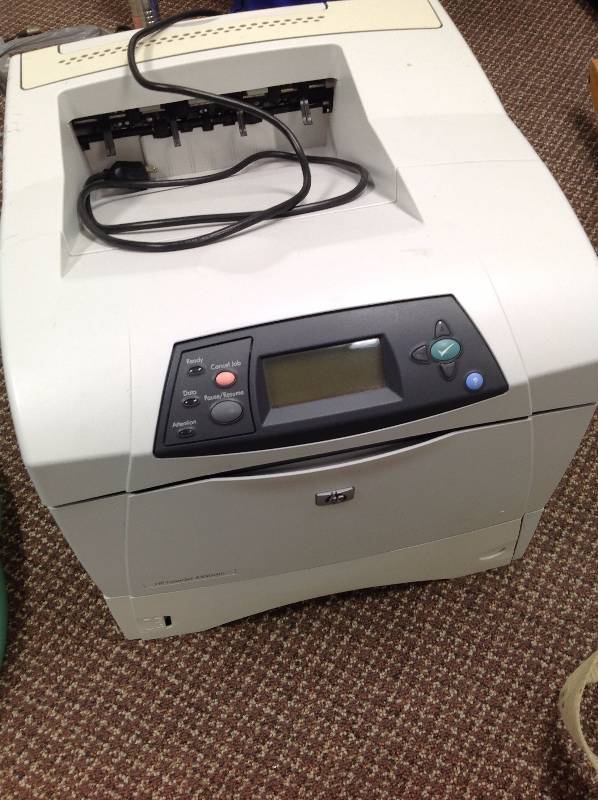 lot 25 image: Hp Printer laser Jet 4350