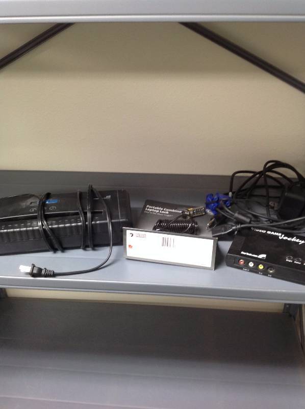 lot 30 image: Video Switcher, NEW Portable Combination Laptop Lock