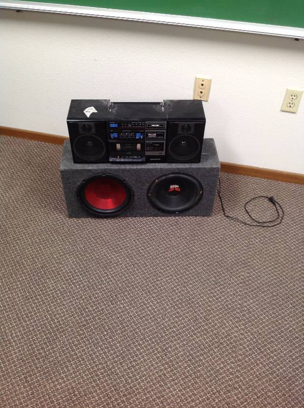 lot 58 image: Radio, and Speakers