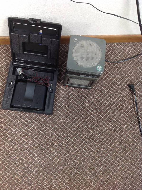 lot 91 image: escort Rader DetectorSony Mega watchmen TVRadio
