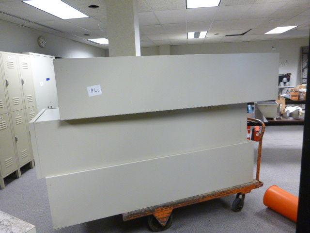 3 Metal Supply Cabinets
