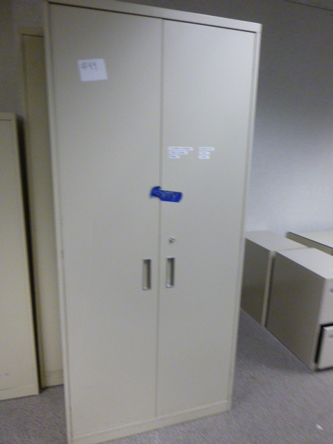 2 Metal Supply Cabinets