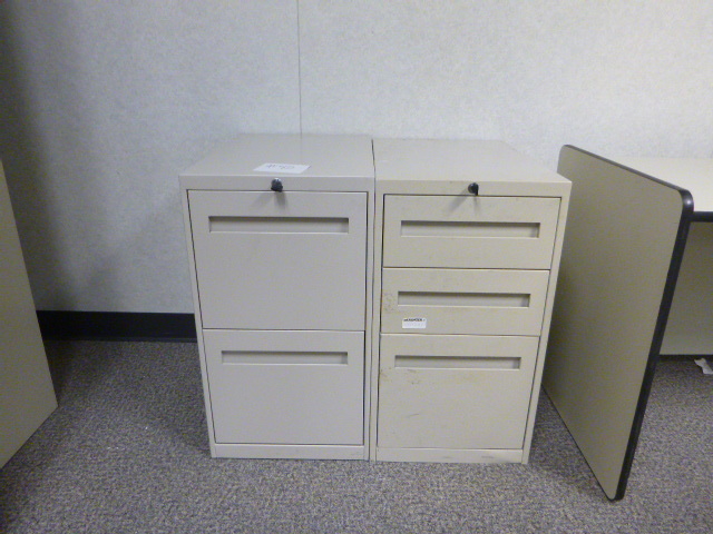2 Small File Cabinets
