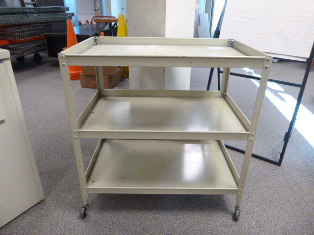 Rolling Metal Cart