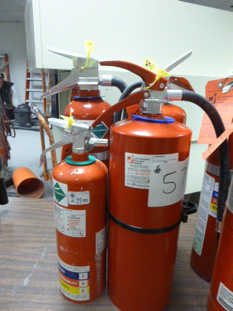4 Fire Extinguishers
