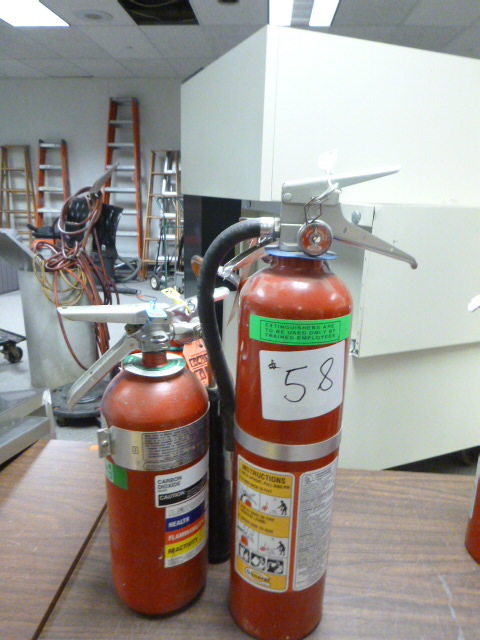 4 Fire Extinguishers