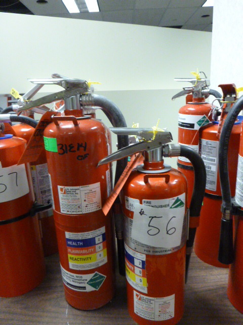 4 Fire Extinguishers