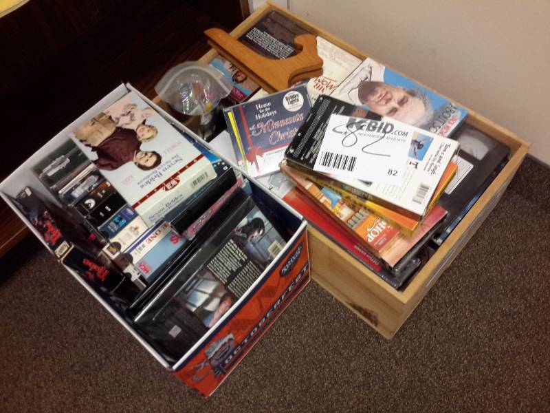 Large lot of VHS Tapes..