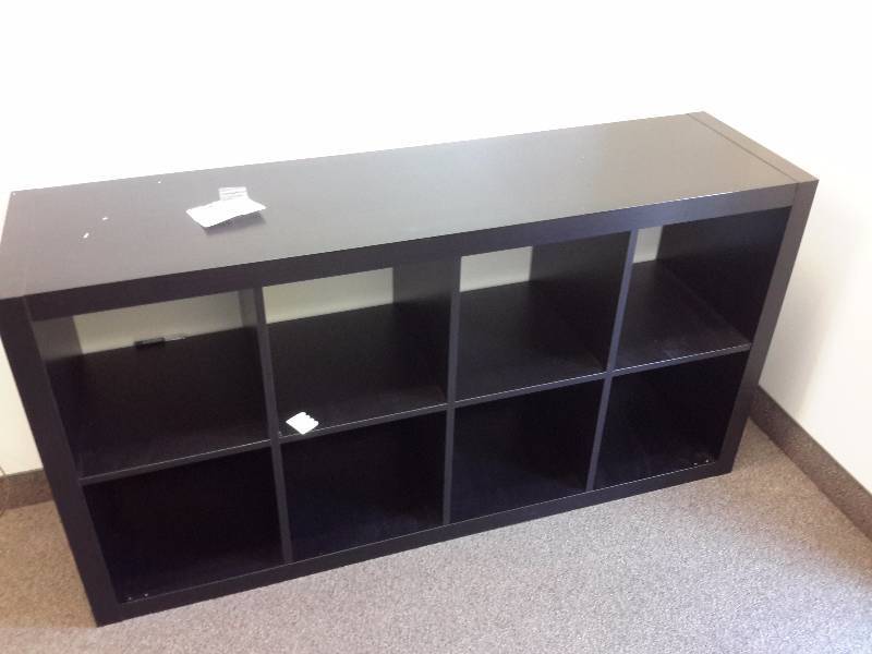 Nice Black Laminate covered bookstorage shelf