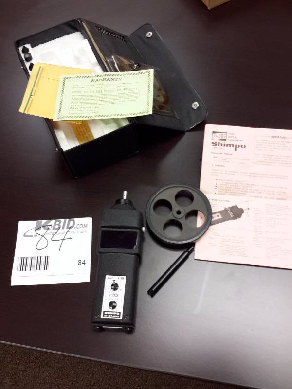 Shimpo Hand Digital Tachometer