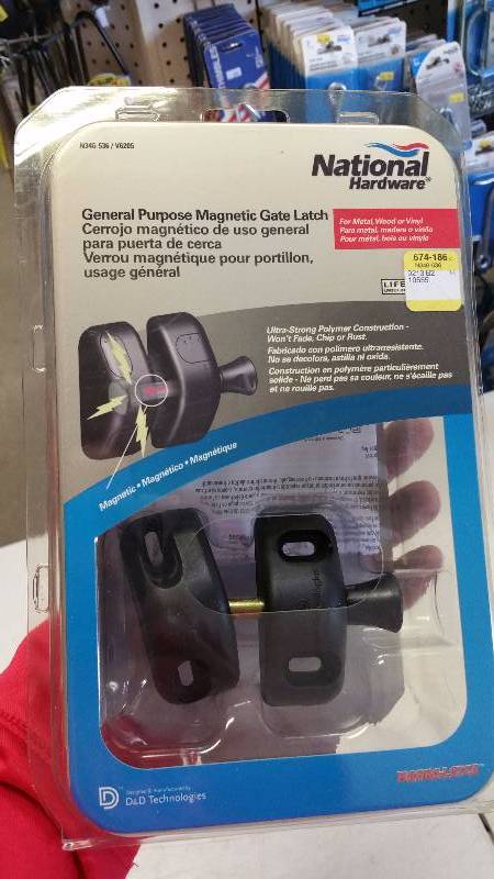 General Purpose Magnetic Gate Latch