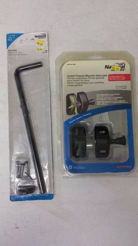 General Purpose Magnetic Gate Latch  12 Cane Bolt