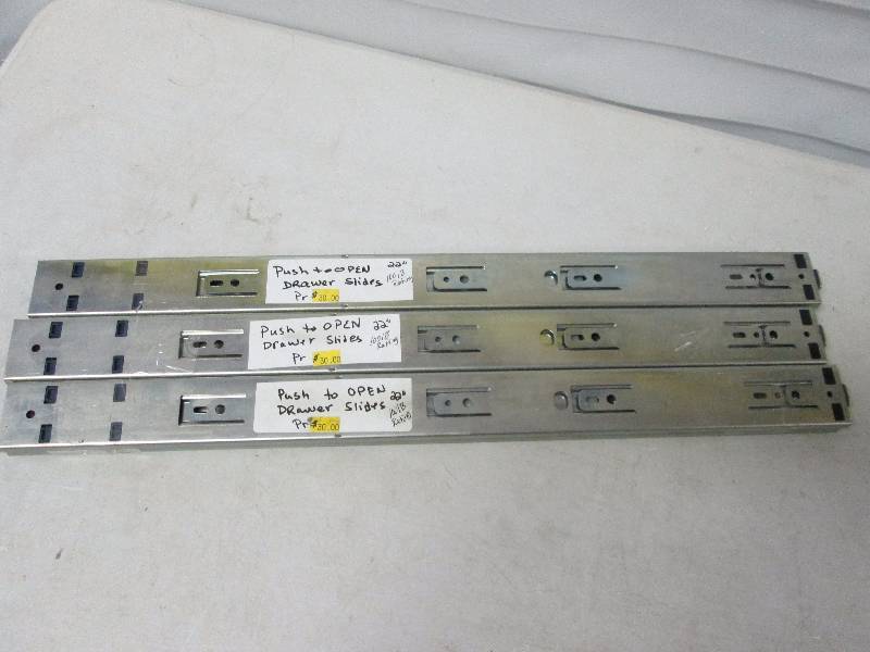 KV 100 pound Push To Open Drawer Slides