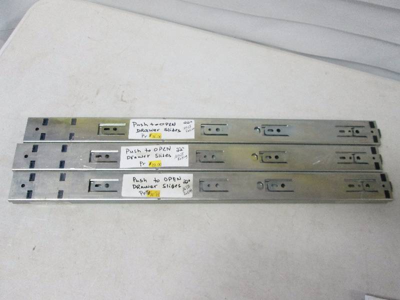 KV 100 pound Push To Open Drawer Slides