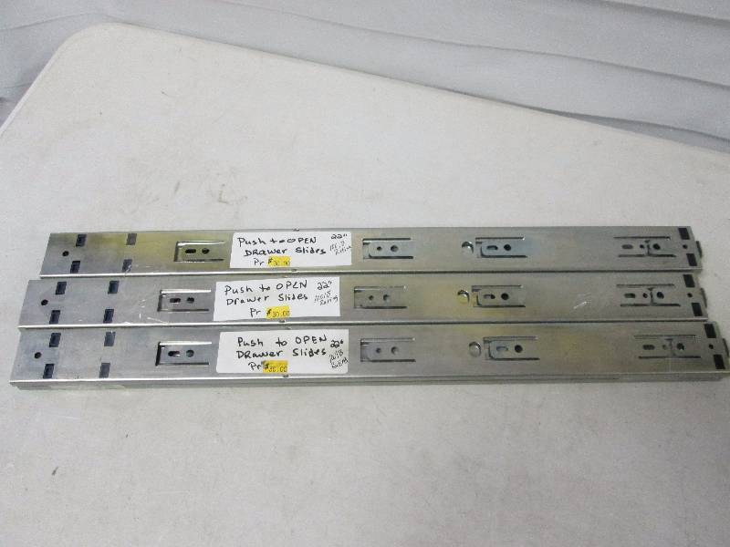 KV 100 pound Push To Open Drawer Slides