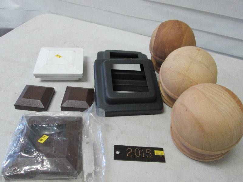 Cedar & Metal Post Tops