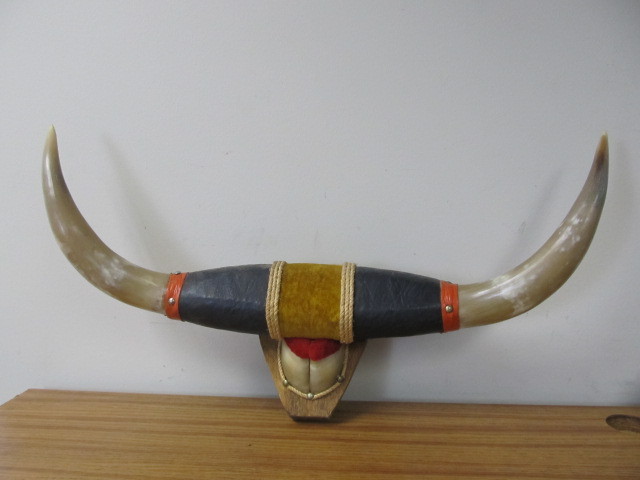 lot 23 image: Vintage Longhorn Mount