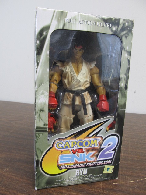lot 60 image: NIB Capcom VS SNK 2 Ryu Action Figure