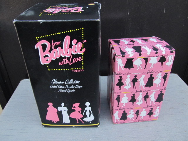 lot 78 image: 2 MINT IN BOX Collector Barbies