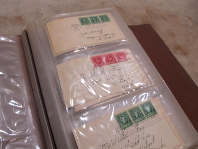 lot 89 image: Album wVintage 1940s-50s First Day Covers