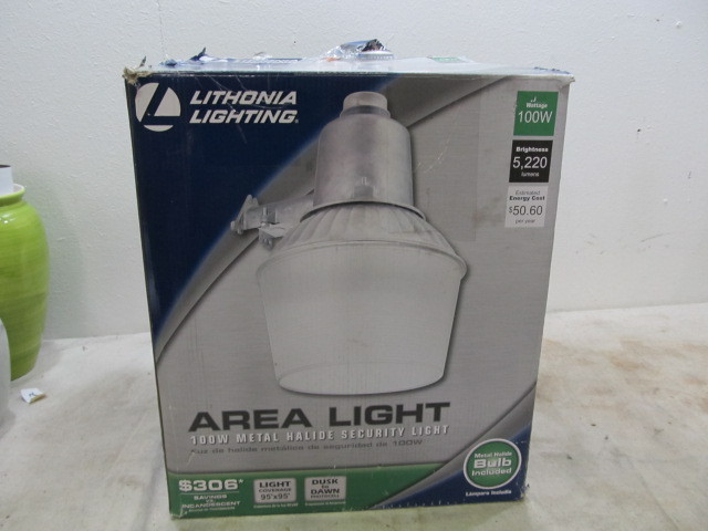 lot 93 image: Large Lithonia Area Security Light