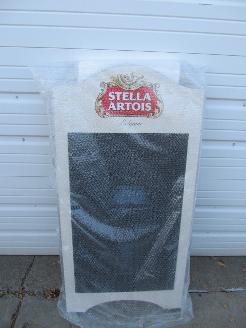 lot 123 image: NEW Stella Artois Display Easel Board