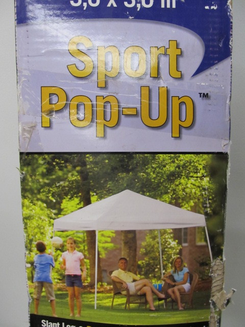 lot 133 image: NEW in Box Pop-Up Canopy