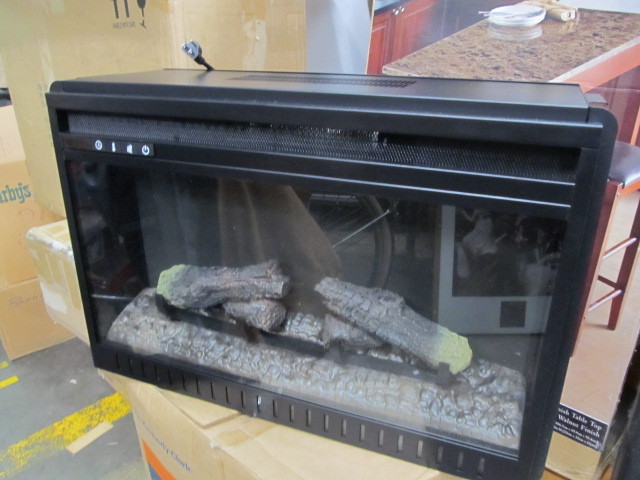 lot 156 image: New In Box Electric Fireplace Heater