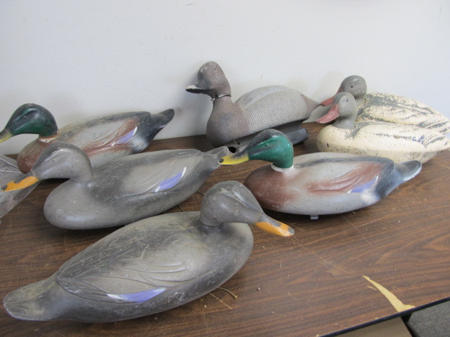 lot 182 image: Group of Oversized Duck Decoys