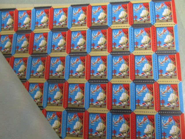 lot 183 image: 2 Sheets of Unused Vintage Stamps