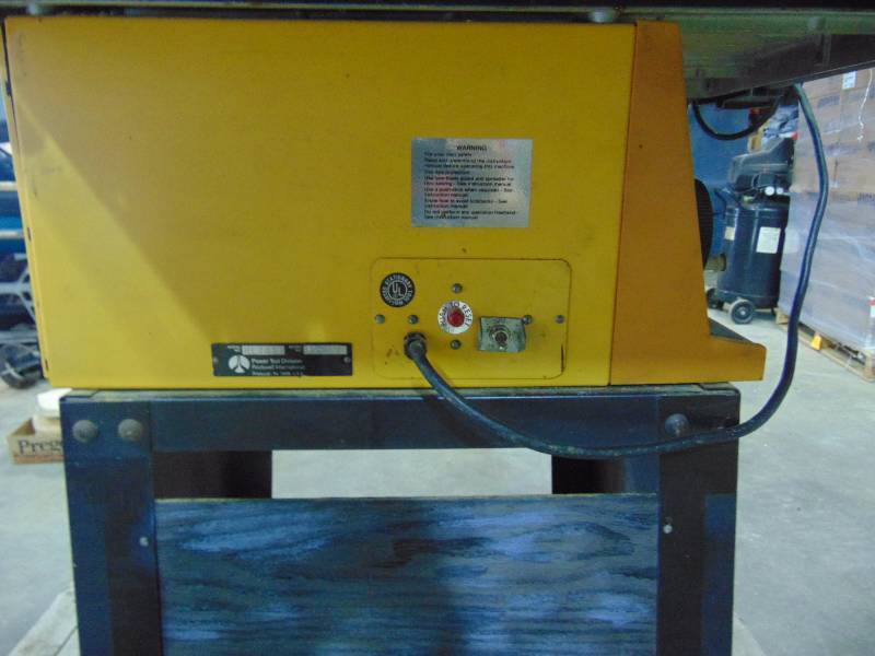 lot 35 image: Rockwell Table Saw