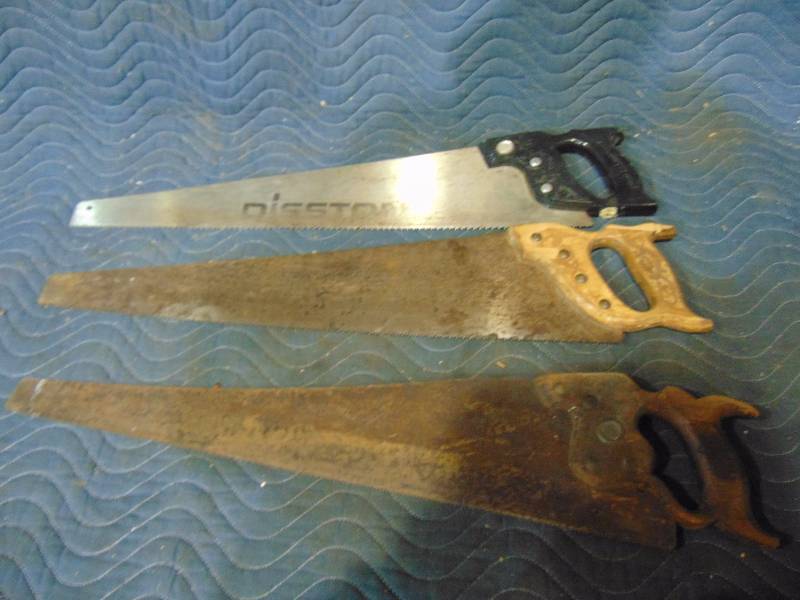 lot 111 image: (3) Hand Saws