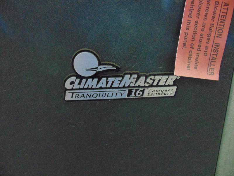 lot 127 image: Climate Master Tranquility Heat Pump
