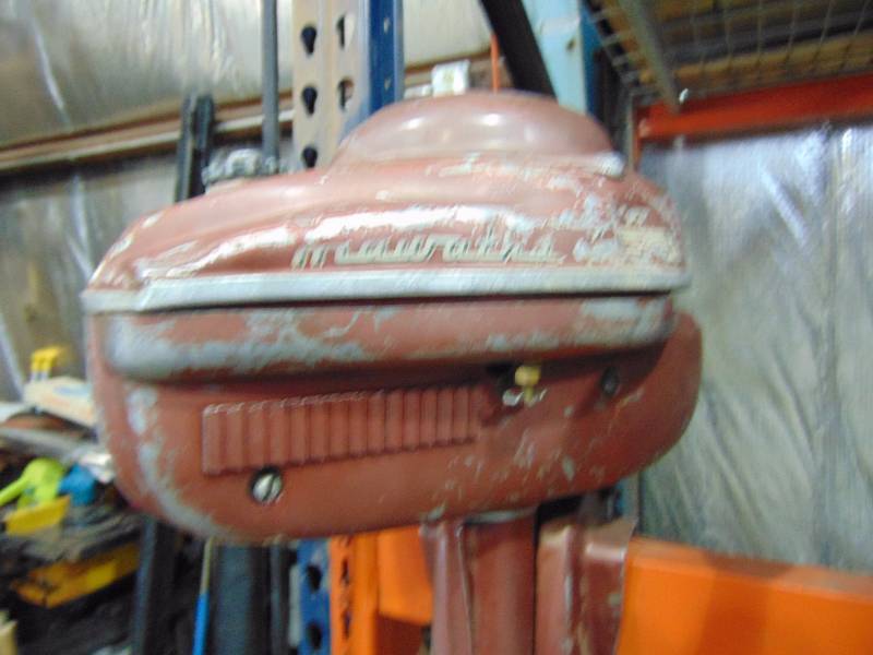 lot 121 image: Hiawatha Outboard Motor