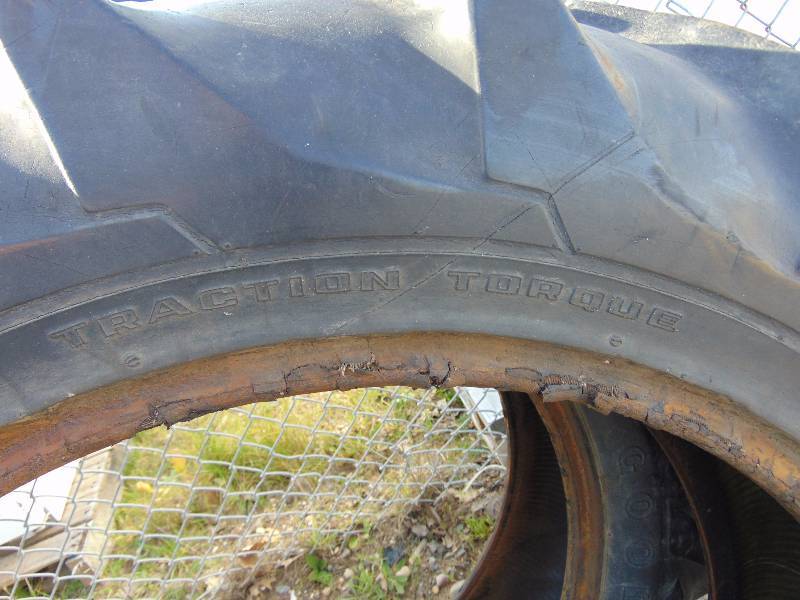 lot 126 image: (2) Small Tractor Tires