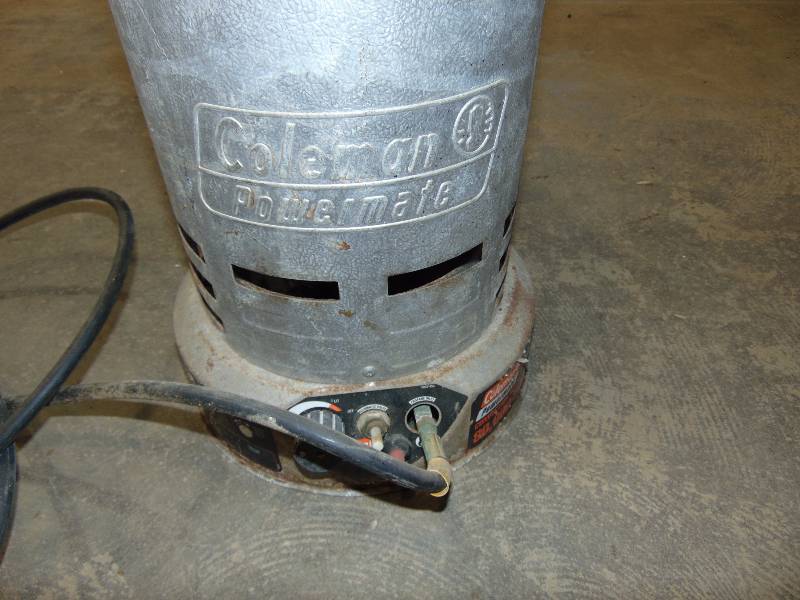 lot 134 image: Coleman Powermate Heater