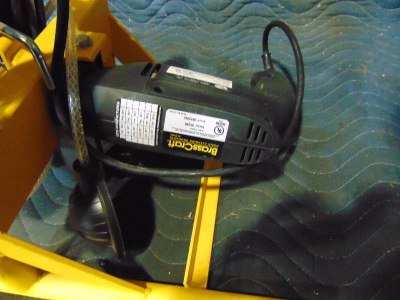 lot 195 image: Drill Operated Sewer Snake