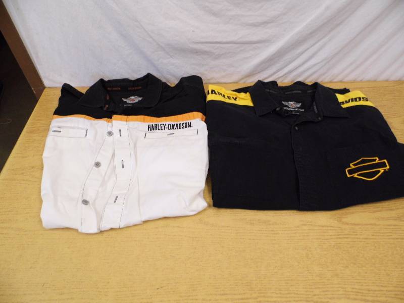 lot 31 image: Harley Davidson Shirts