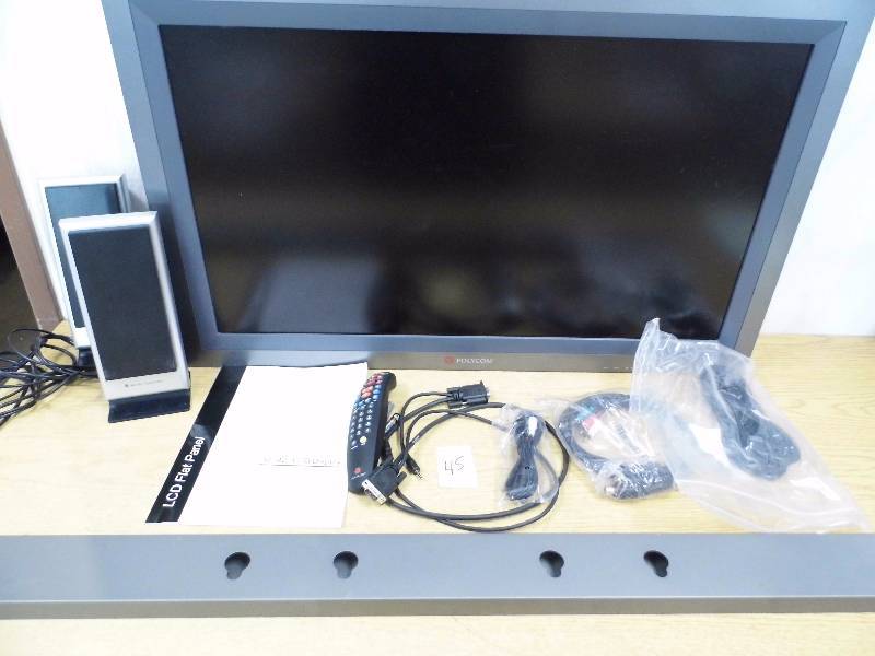 lot 45 image: LME Polycomm Monitor w Speakers