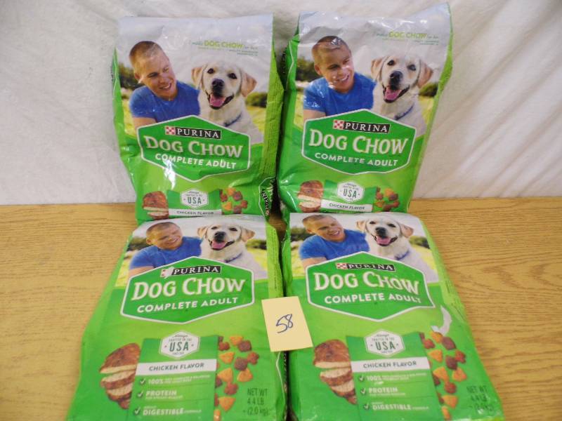 lot 58 image: Lot of Purina Dog Food