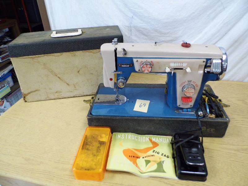 lot 69 image: Morse Sewing Machine