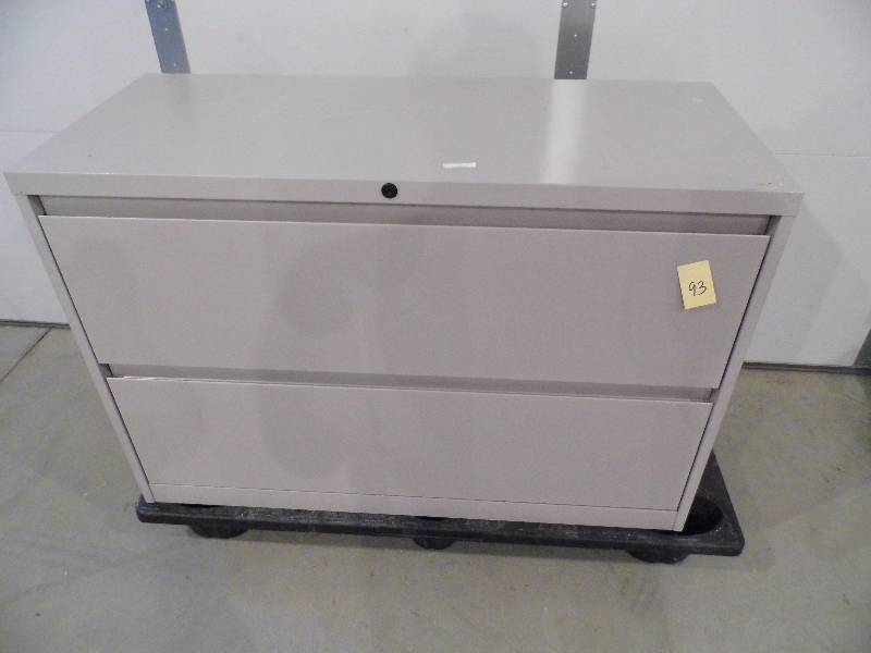 lot 93 image: Latteral File Cabinet
