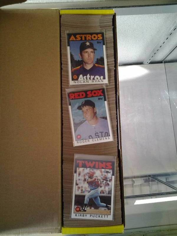 1986 Topps Baseball Complete Set