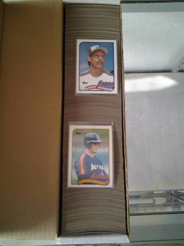 1989 Topps Base Ball Complete Set