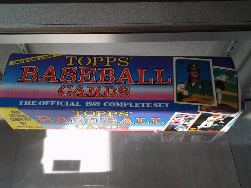 1989 Topps Base Ball Complete Set
