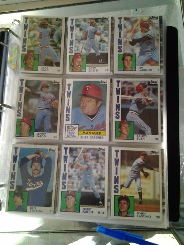 360 Baseball Cards All Stars, Rookies, Twins