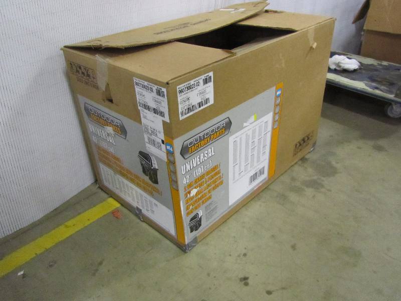 lot 35 image: Outdoor Factory Parts 46 in. 2-Bin Soft Bagger